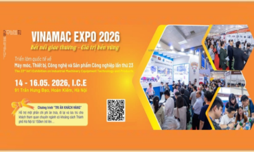 VINAMAC EXPO HÀ NỘI 2026 – Triển lãm Quốc tế Máy móc, Thiết bị, Công nghệ và Sản phẩm Công nghiệp tại Việt Nam
