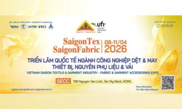 SAIGONTEX & SAIGONFABRIC 2026 – Triển lãm Quốc tế Công Nghiệp Dệt & May – Thiết Bị, Nguyên Phụ Liệu & Vải tại TP. HCM