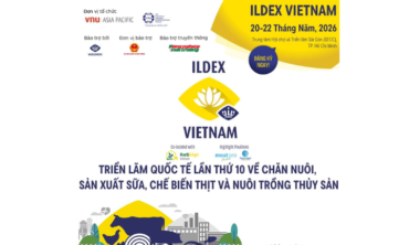 ILDEX VIETNAM 2026 – Triển lãm Quốc tế về Chăn nuôi, Thú y, Ngành sữa, Chế biến thịt và Nuôi trồng thủy sản