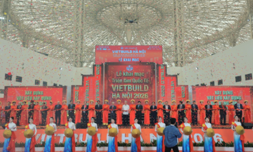 Hơn 2.500 gian hàng tại VIETBUILD Hà Nội 2026 kết nối giao thương, thúc đẩy đổi mới công nghệ